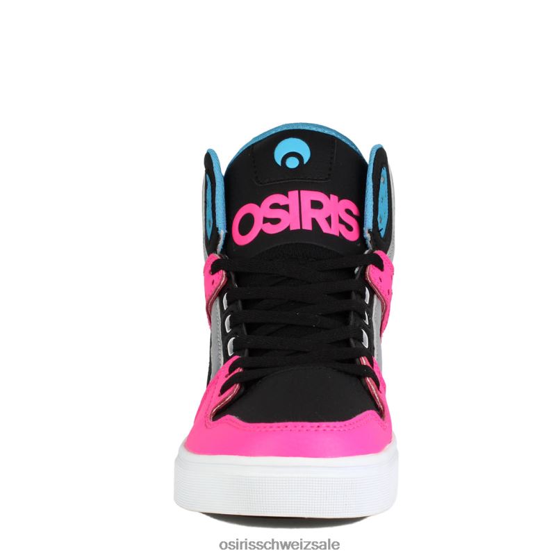 Klon unisex Schwarz/Rosa/Cyan F62J023 Osiris Schuh