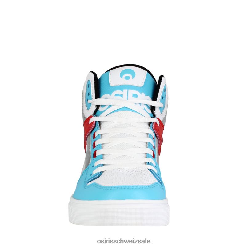 Klon unisex weiß/rot/cyan F62J024 Osiris Schuh